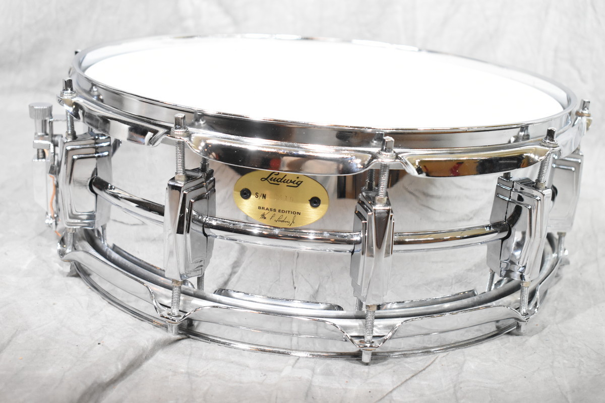 Ludwig ラディック スネアドラム BRASS EDITION 14インチ【5000円