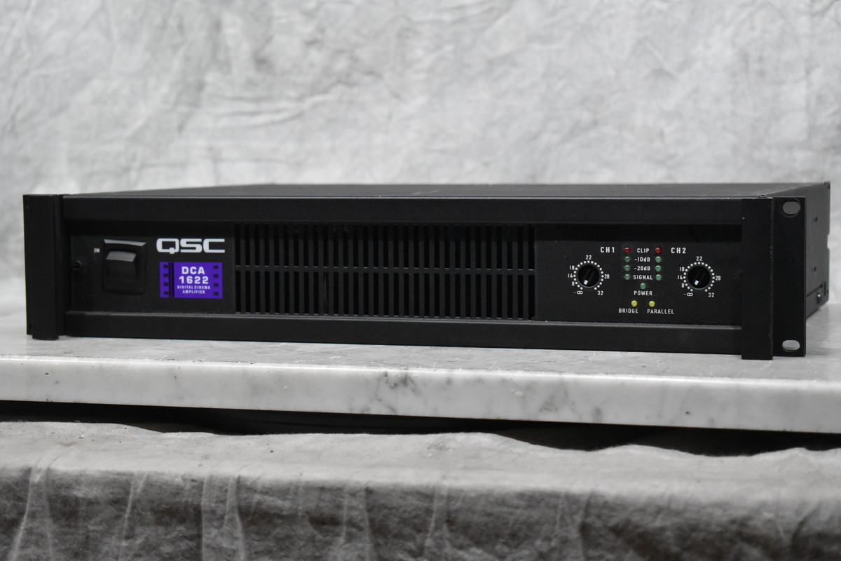 QSC パワーアンプ DCA 1622 ① QSC パワーアンプ DCA 1622 ①