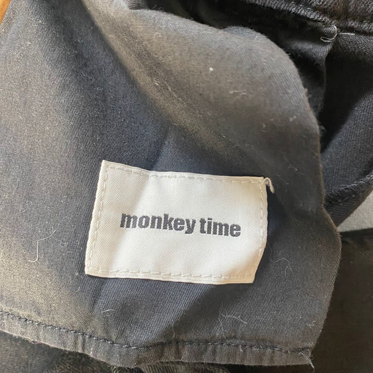 monkey timeモンキータイムナイロン切り替えテーパードクライミングパンツ