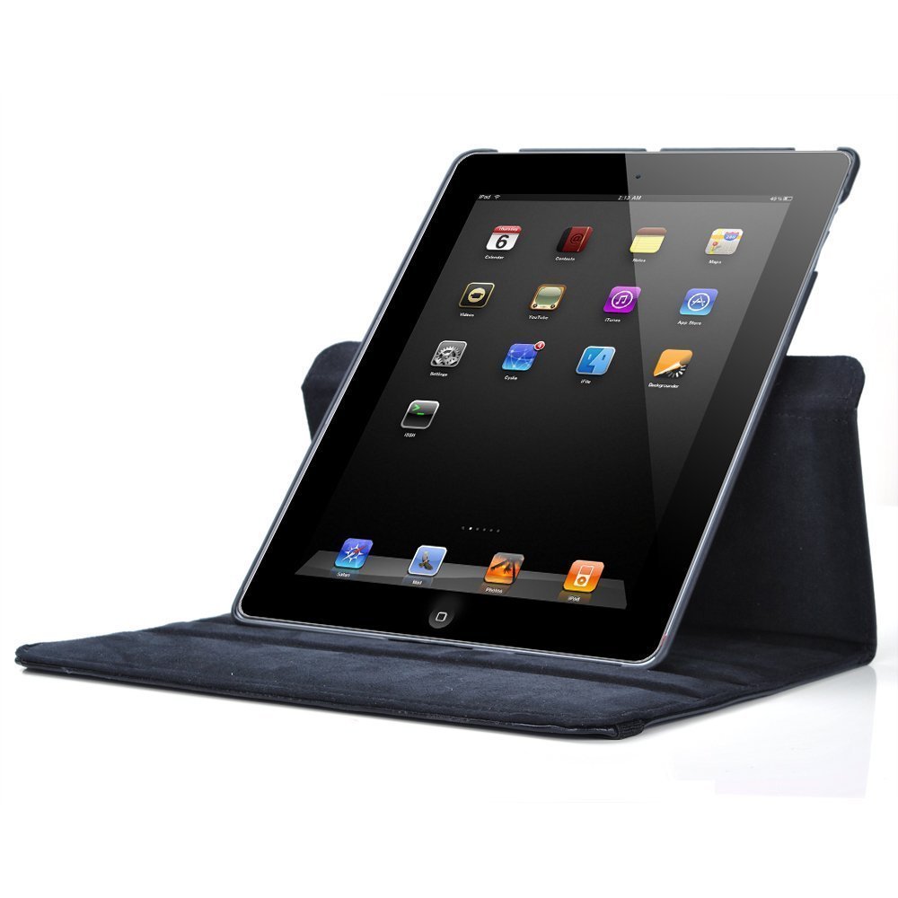 送料無料 iPad mini 第6世代 2021 mini6 360度回転 カバー ホワイト スタンド機能付 自動スリープ機能付 軽量 高品質PUレザーケース 互換品_画像4