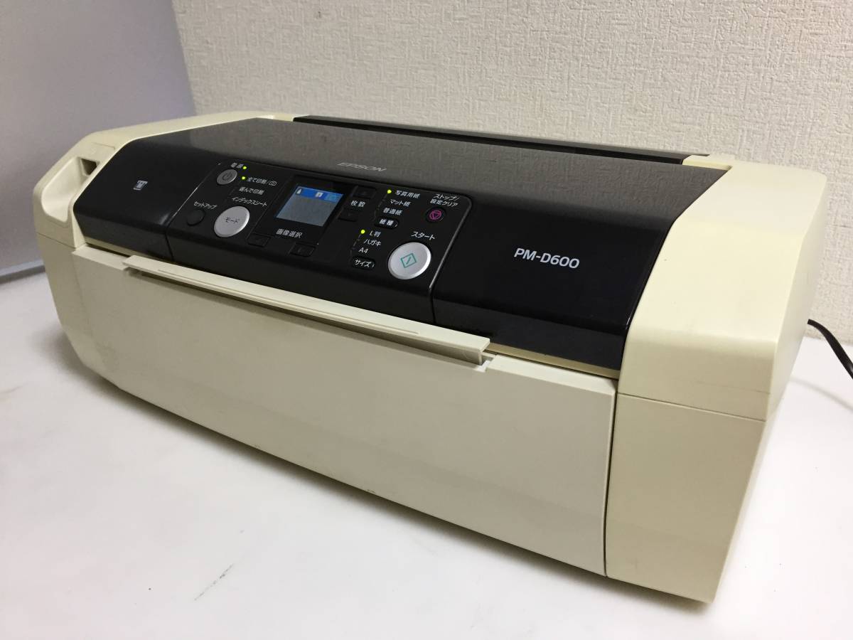 ▲EPSON A4インクジェットプリンター PM-D600 ジャンク品_画像1