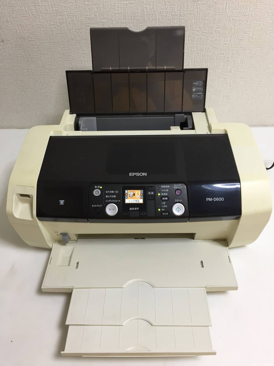 ▲EPSON A4インクジェットプリンター PM-D600 ジャンク品_画像2