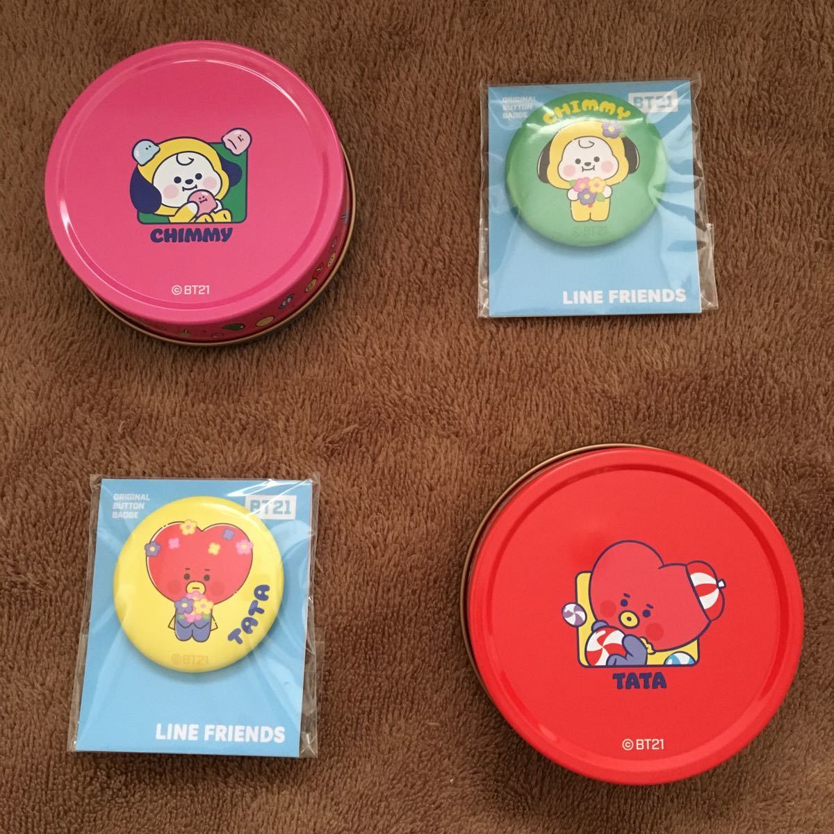 BT21】Petit Can CHIMMY TATA (缶のみ)【BT21】ファミマ缶 BT21】Petit Can CHIMMY TATA (缶のみ)【BT21】ファミマ缶