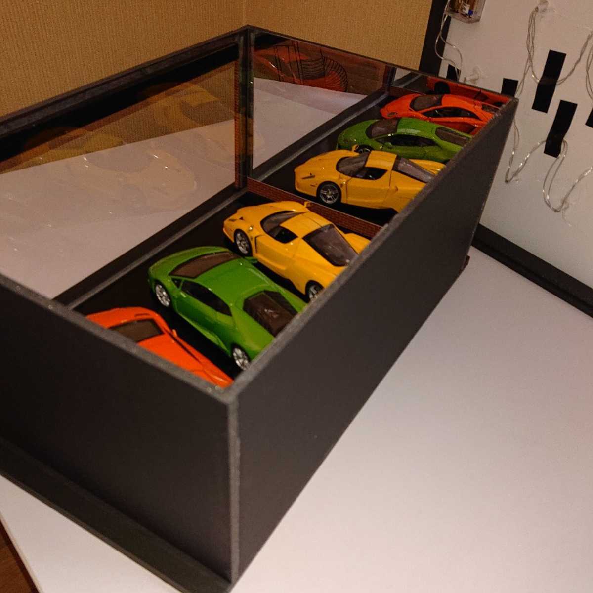 ミニカー ジオラマショーケースカーディーラー風 ショールーム風 ミニカー ジオラマショーケースカーディーラー風 ショールーム風