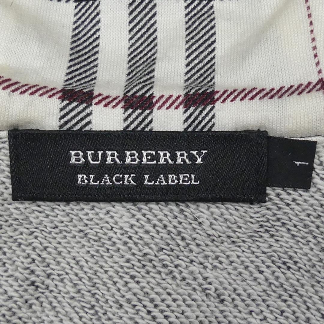 即決 BURBERRY BLACK LABEL メンズS 廃版 ラビットファー パーカー 