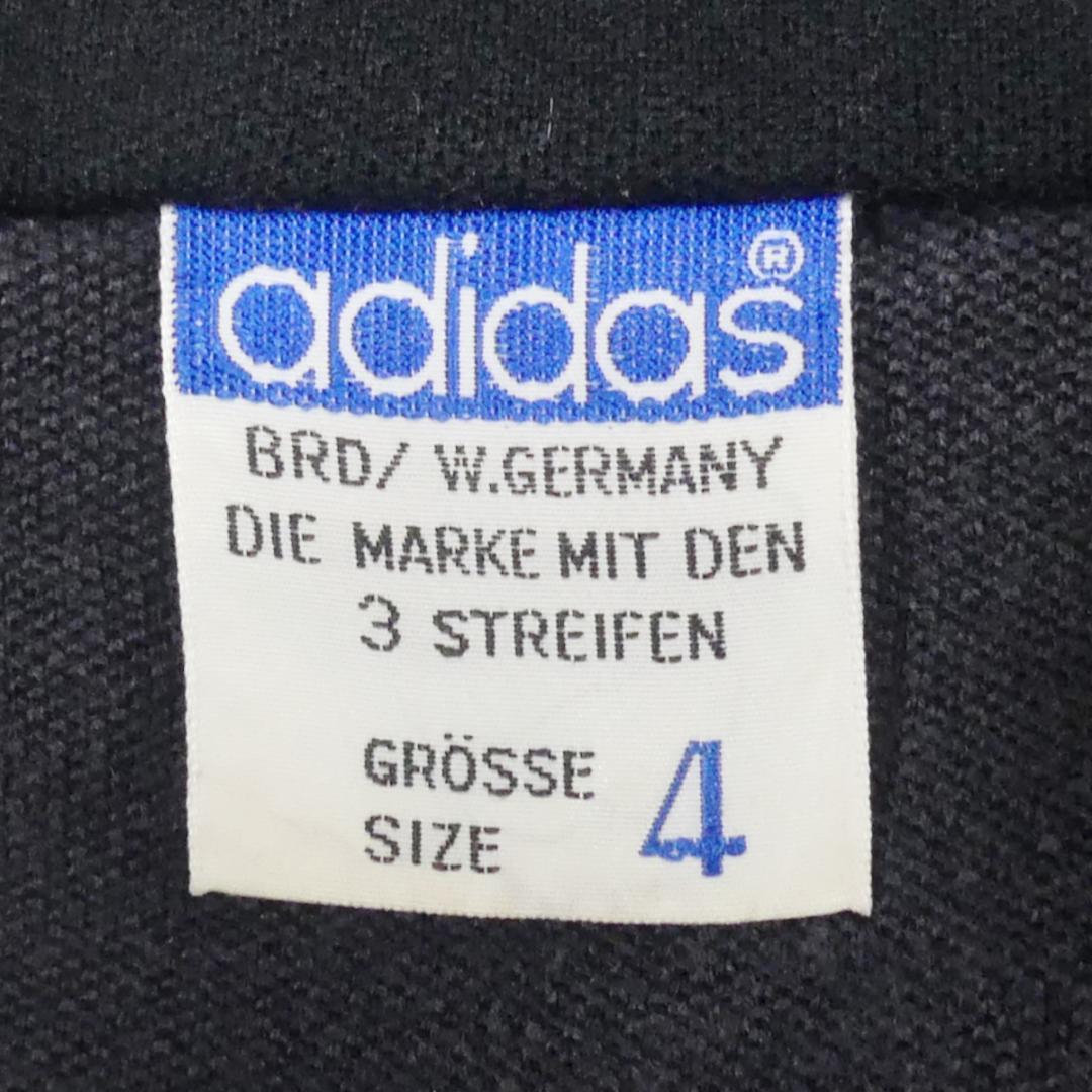 即決 西ドイツ製  メンズL位 トラックジャージ アディダス 4号