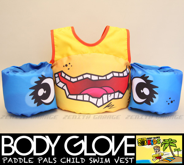 ■BODY GLOVE■14-22kg キッズ用フローティングベスト&アーム [MONSTRA]／子供の安全のために_画像1