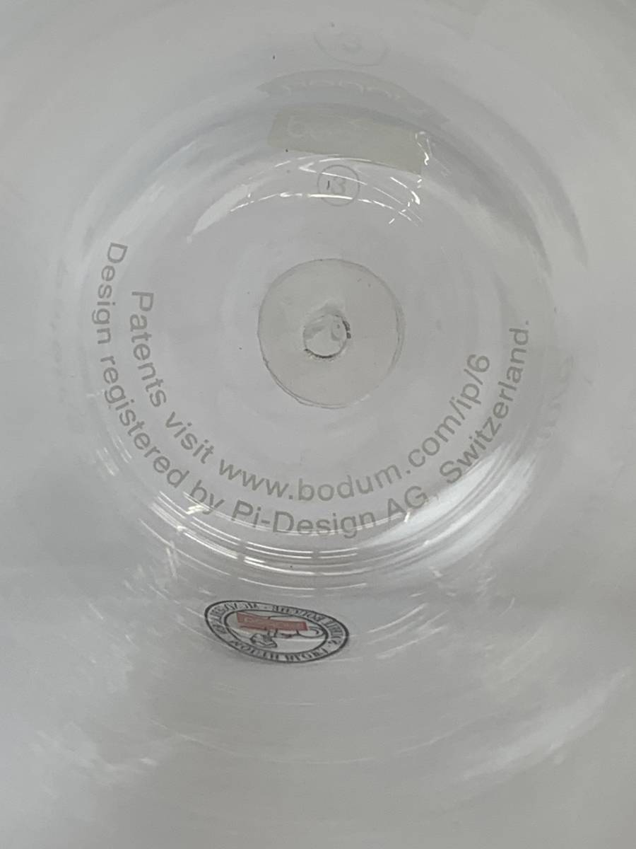 未使用　Bodum Canteen ボダム　キャンティーン　６個セット　200ｍｌ　0.2Ｌ　ダブルウォール　グラス　10109　二層構造 耐熱ガラス　食器_画像4