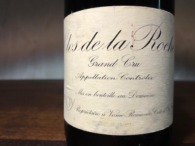 入手困難 1997 DOMAINE LEROY CLOS DE LA ROCHE ドメーヌ ルロワ クロ ド ラ ロッシュ グランクリュ ブルゴーニュ 750ml 878制造本數(shù) 98 RP