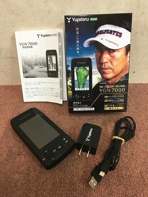 SHD71955世 ☆美品☆ Yupiteru ユピテル ゴルフナビ YGN7000 直接お