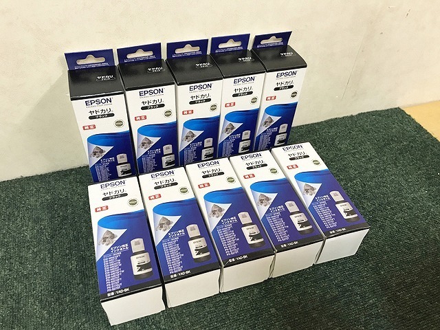 公式の エプソン 純正 インクボトル ヤドカリ YAD-BK ブラック
