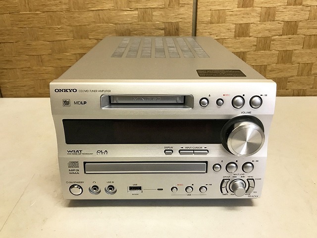 LTD80408小 ONKYO システムコンポ CD/MD FR-N7XX スピーカー D-N7XX