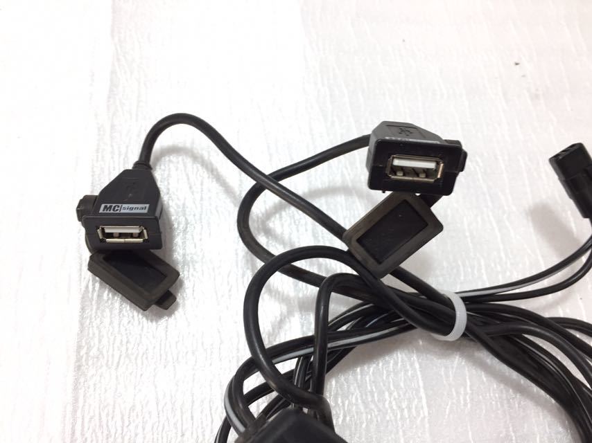 4201 ACアダプタ USB バイク用USB 充電器_画像3