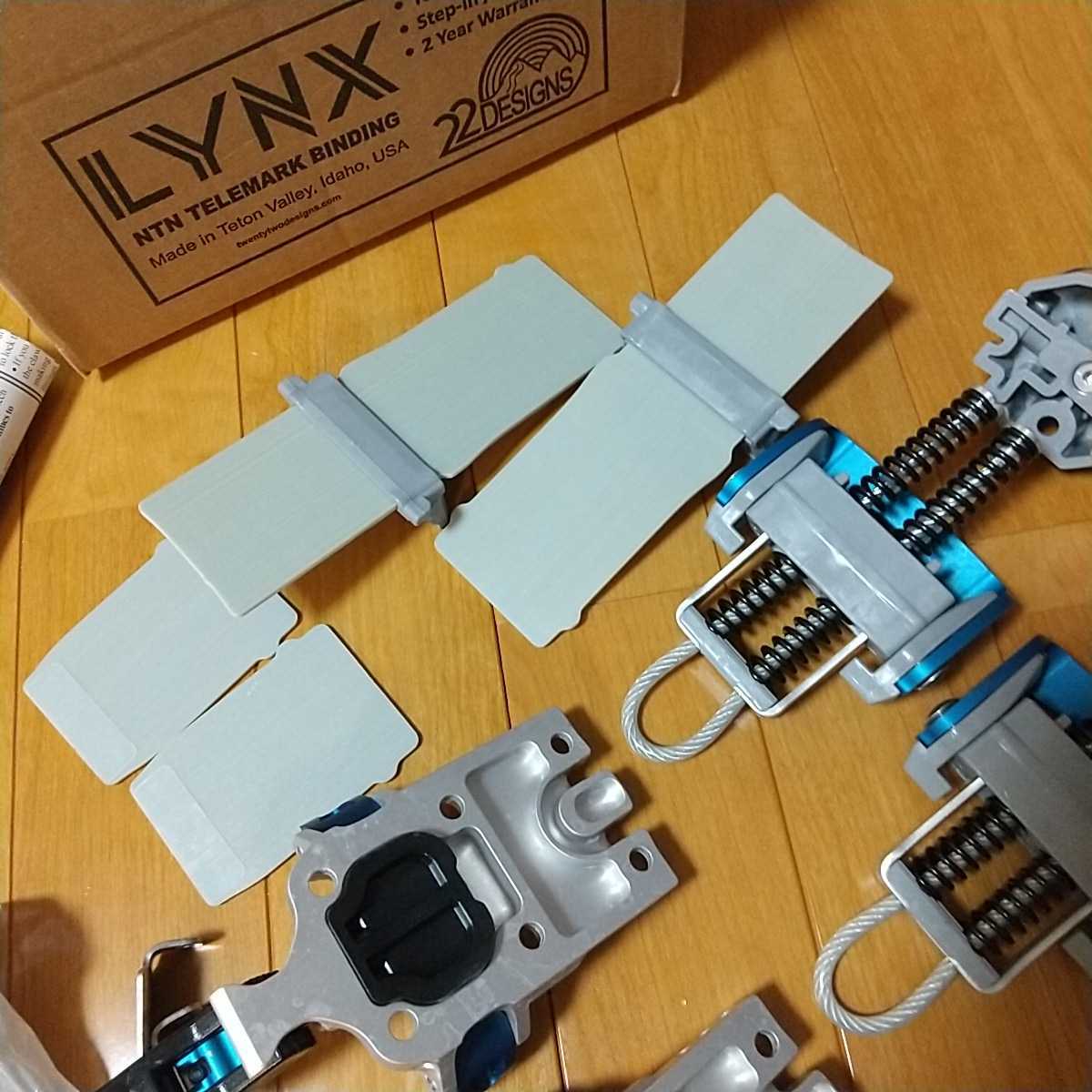 22 designs 22デザインズ NTNテレマーク ビンディング LYNX リンクス S