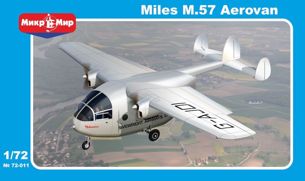 ○Micro-Mirミクロミル/ マイルス M.57 エアロバン (1/72)