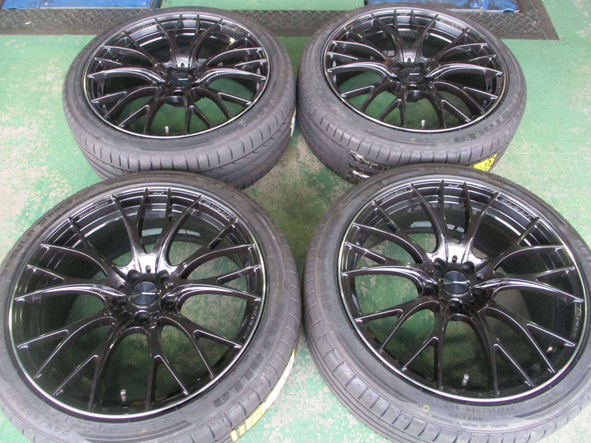 っておスス 20インチ 245/40R20 WedsSport SA-25R METAL BLACK/F 5穴車