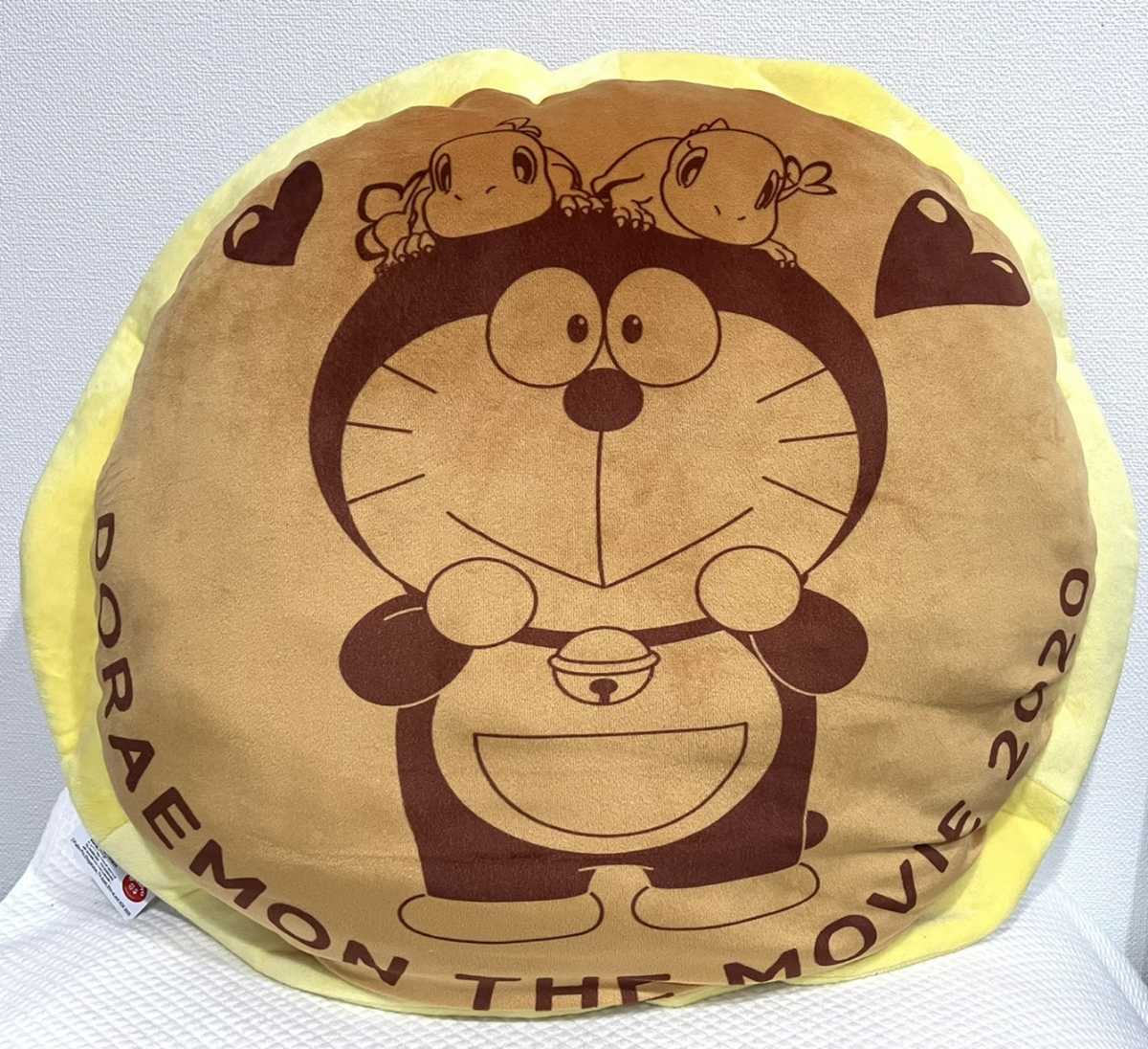 [ dorayaki подушка ] фильм Doraemon 2020 рост futoshi. новый динозавр dorayaki подушка кий & Mu с биркой / гонг жарение BIG мягкая игрушка DM