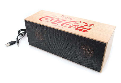 【コカ・コーラ】CC18-28JH コカ・コーラ スピーカー ver.3 Coca-Cola SPEAKER 株式会社ドウシシャ 箱入り 未使用・新品 NW_参考画像