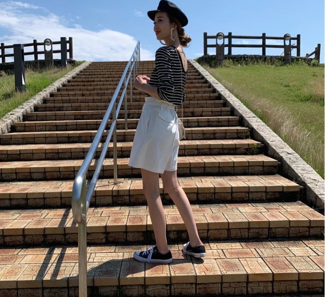 mite highwaist otona half pants|PayPayフリマ