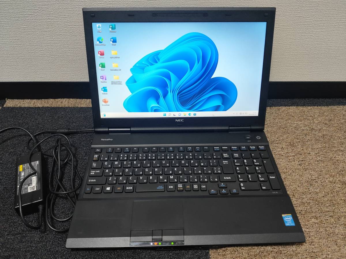 NEC LAVIE VersaPro VK26M/D 15.6型ワイド、Windows11 pro、i5-4300M