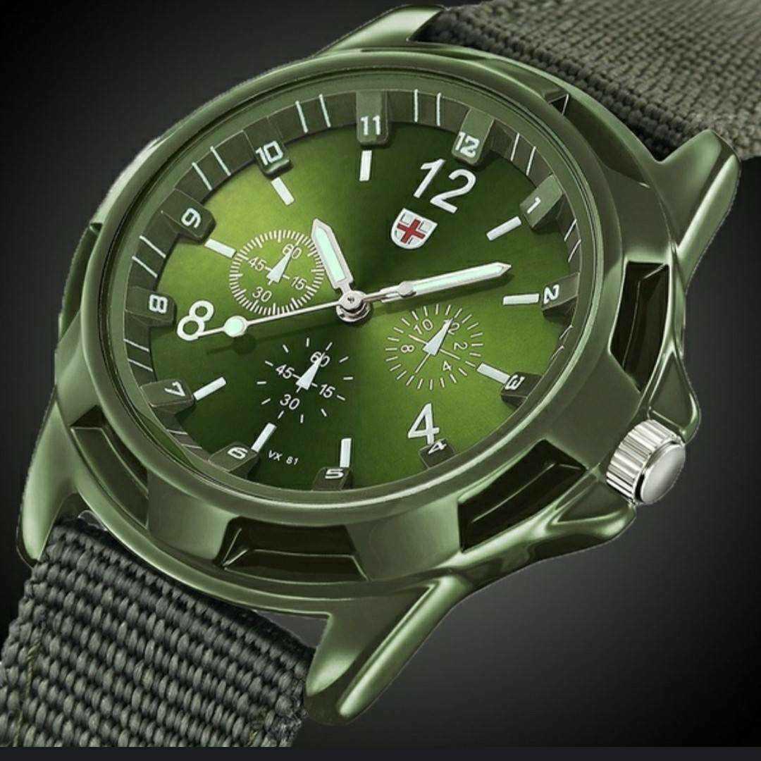 新品　未使用　army　戦争　腕時計　緑　黒　青　三色セット　6_画像3