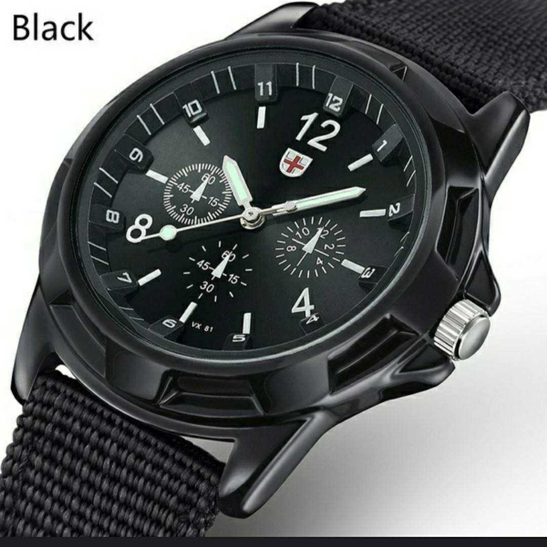 新品　未使用　army　戦争　腕時計　緑　黒　青　三色セット　6_画像4