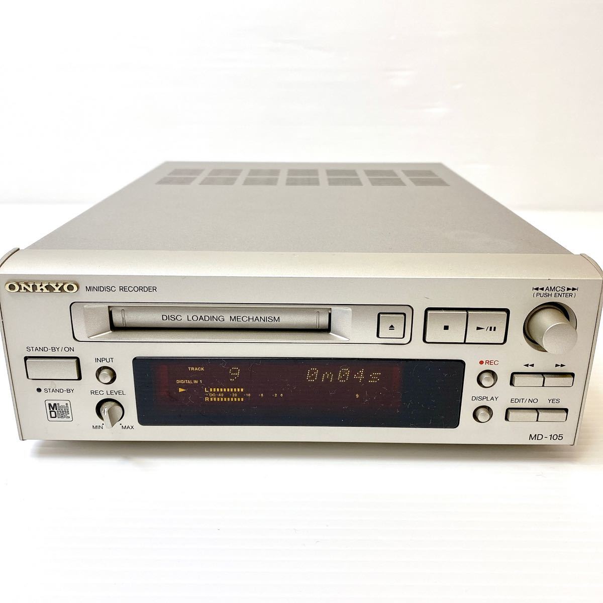 訳有り動作品 ONKYO オンキョー MD-105  MDレコーダー希少