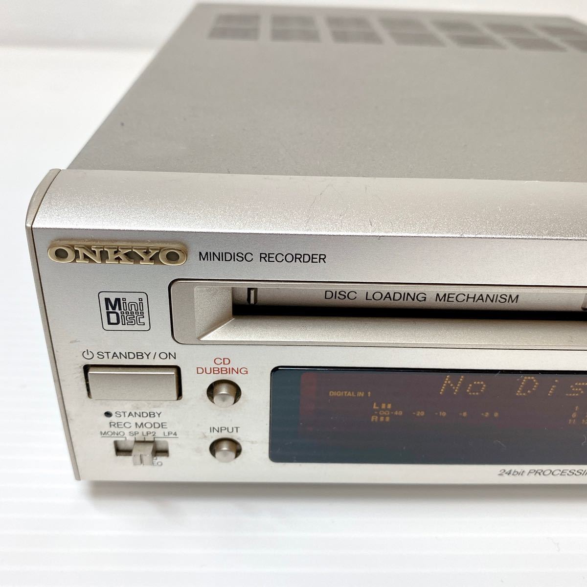 動作品 ONKYO  MDレコーダー  MD-105AX 希少