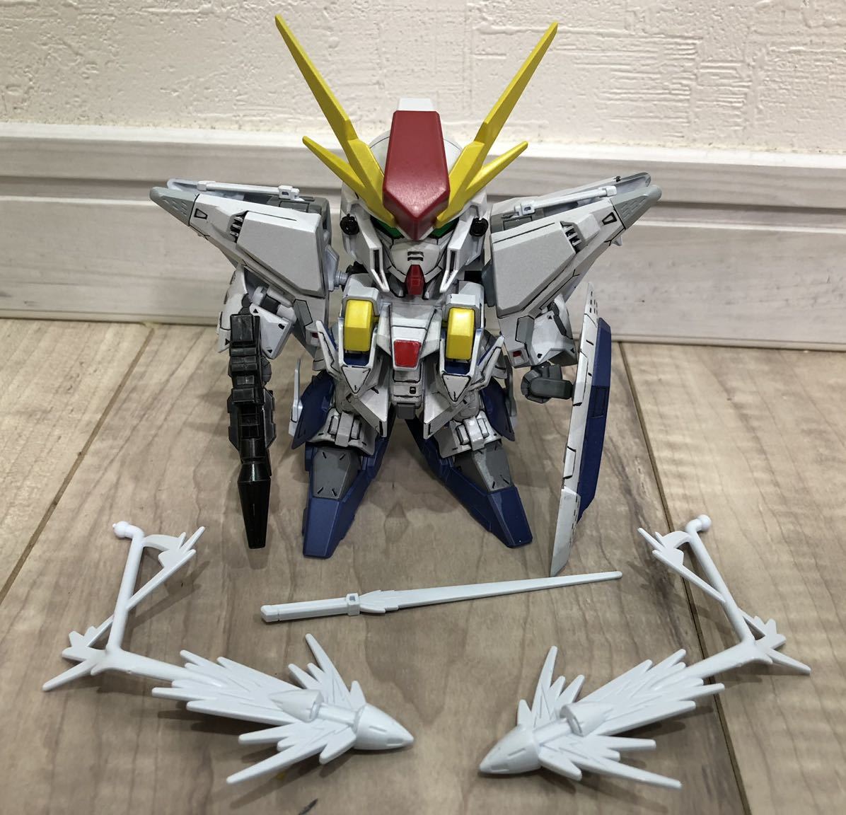 全塗装 完成品 BB戦士 No 386 RX-105 クスィーガンダム SD Ξ 全塗装 完成品 BB戦士 No 386 RX-105 クスィーガンダム SD Ξ