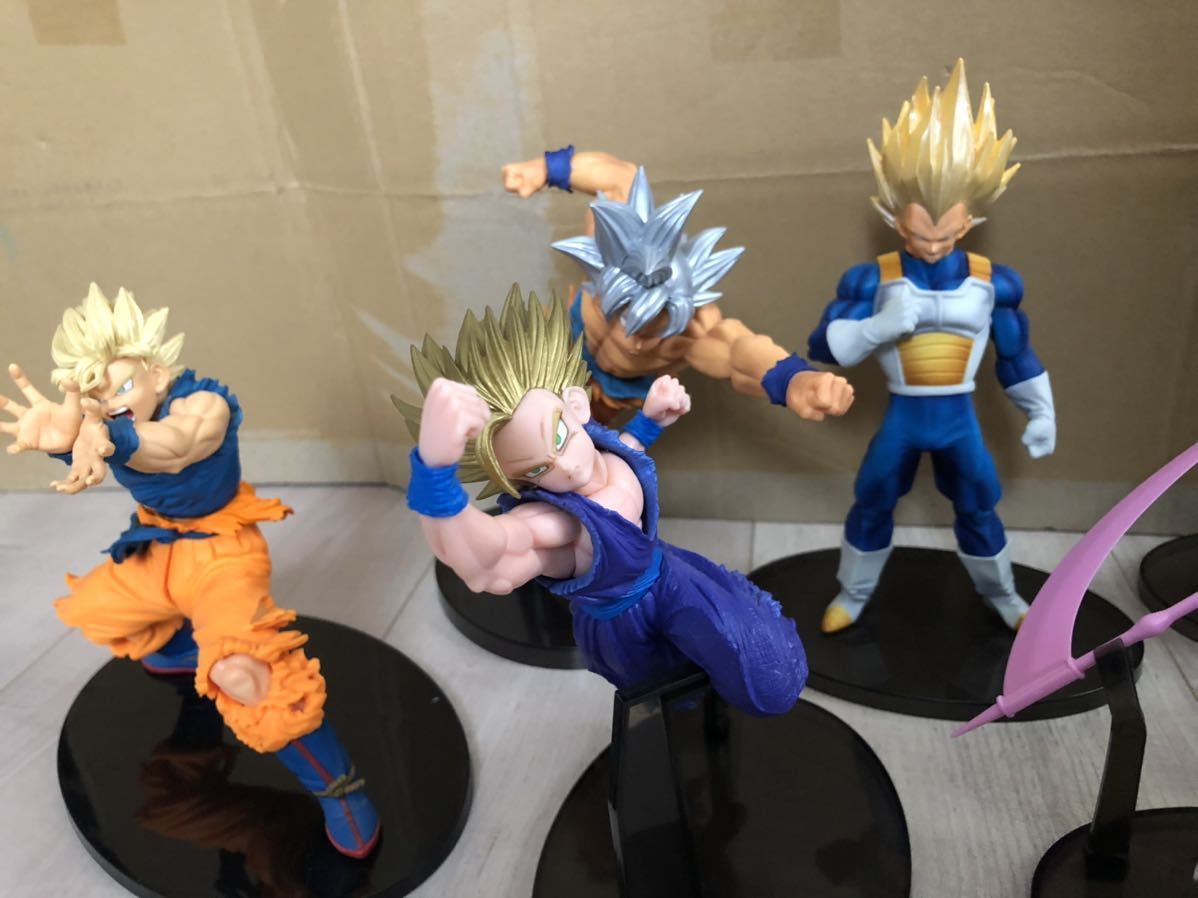 ドラゴンボールZ フィギュア 7種セット 造形天下一武道会 BWFC 孫悟空 トランクス ベジータ ゴクウブラックロゼ 孫悟飯