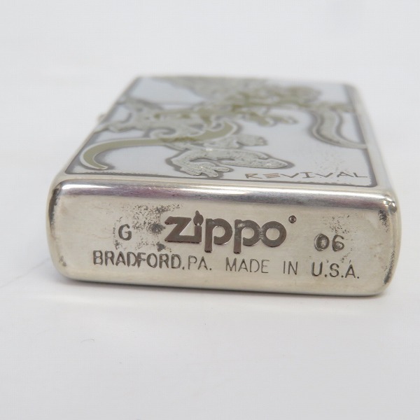 オンラインショップ 蜥蜴/トカゲ トライバル ZIPPO/ジッポー 両面加工 /LPL 2006年製 その他