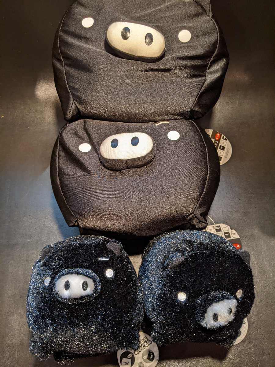 モノクロブー 未使用4体セット MONOKURO BOO ビーズクッション モノクロブー 未使用4体セット MONOKURO BOO ビーズクッション