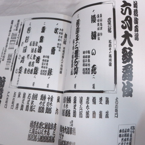 /ez Heisei era 23 year 6 month [ six month large kabuki ] pamphlet new .. Mai place 
