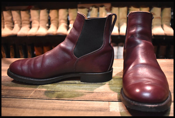 卓越 REDWING レッドウィング9079ミルワンコングレス サイドゴア 8.5D