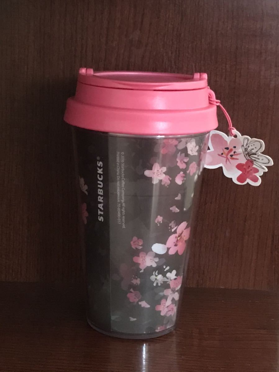 スターバックス ◎ SAKURA 2016 タンブラー 355ml １点 ◎新品 STARBUCKS さくら 桜　夜桜　海外_画像1