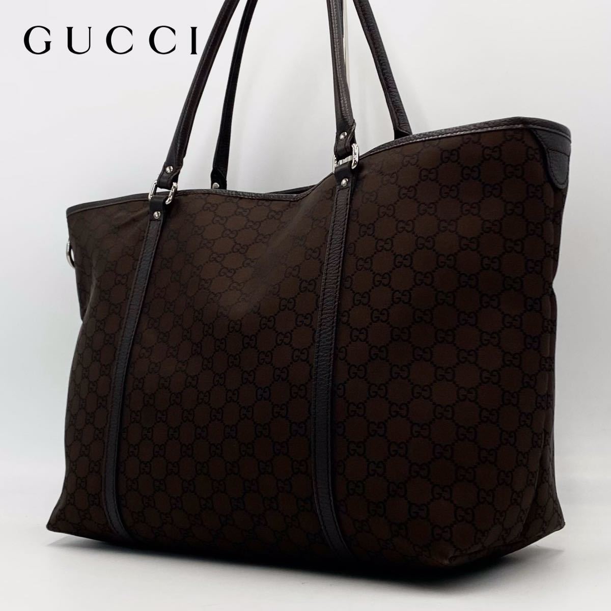 1円~未使用級 GUCCI グッチ メンズ トートバッグ ハンド ビジネス
