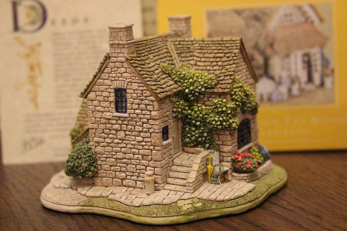 送料無料英国製 LILLIPUT LANE リリパット レーン BO-PEEP TEA ROOMS 1995 English Tea Room Collection ミニチュアハウス 希少
