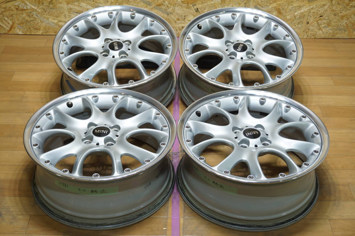 SALE/89%OFF】 H381ミニクーパー純正 ウェブスポーク PCD100 7J 48