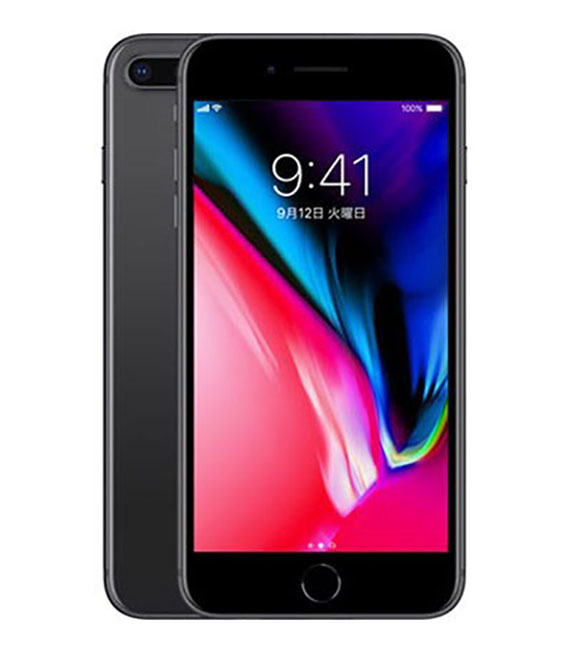 ランキング第1位 iPhone8Plus 高評価の贈り物 64GB SIMフリー 安心保証 スペースグレイ