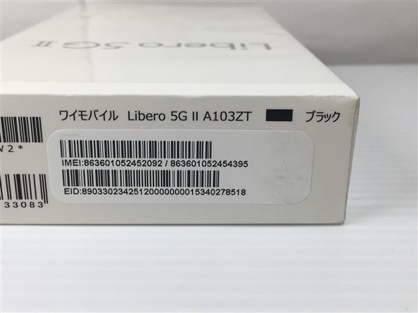 激安大特価2022↥ ヤフオク! - Libero 5G II A103ZT[64GB] Y mobile ブラック【... お買い得新品