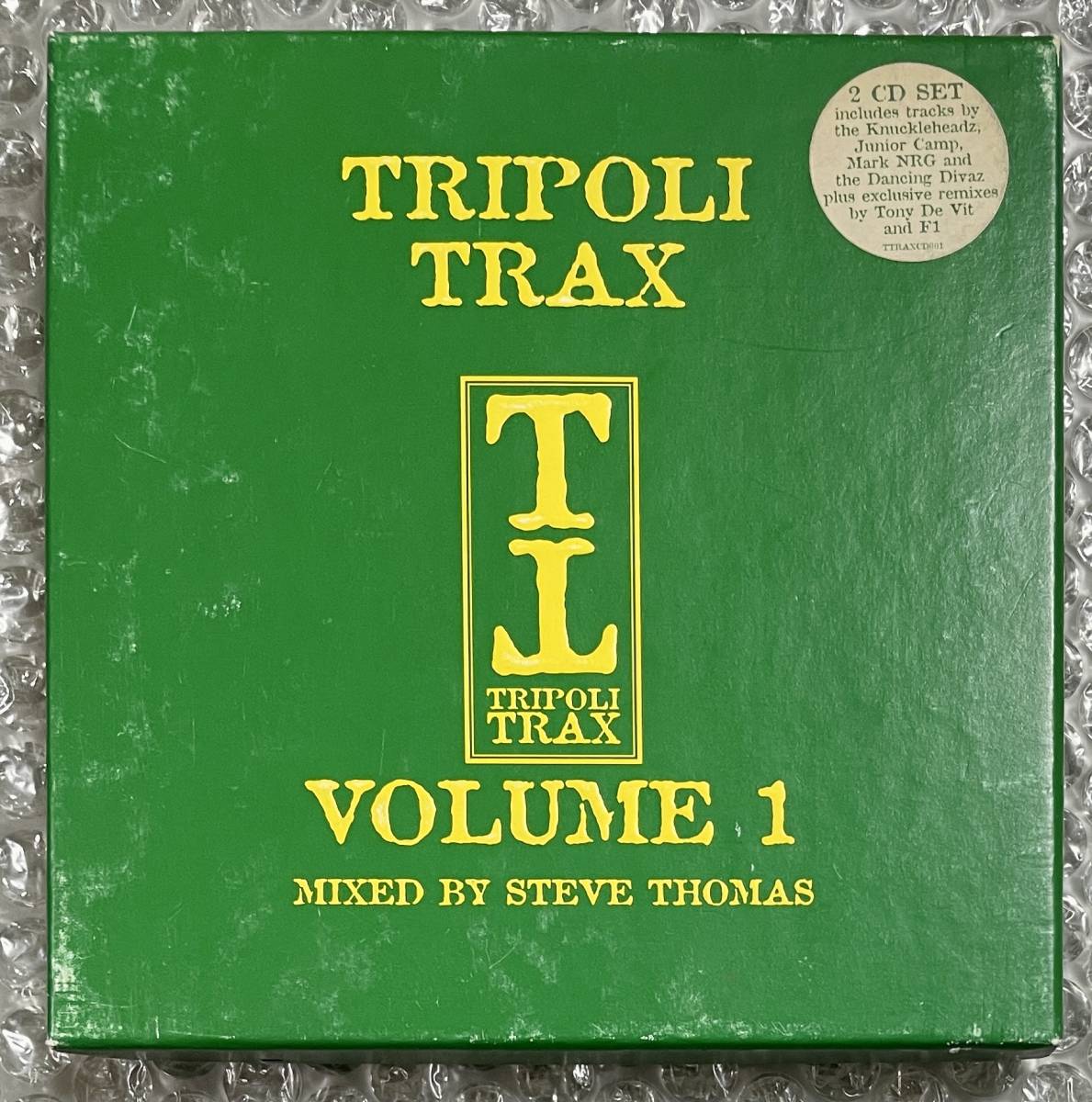 k28 Tripoli Trax Volume One MIX-CD & Unmixed 2CD Hard House Techno Nu NRG Disco House Dance 中古品 _画像1