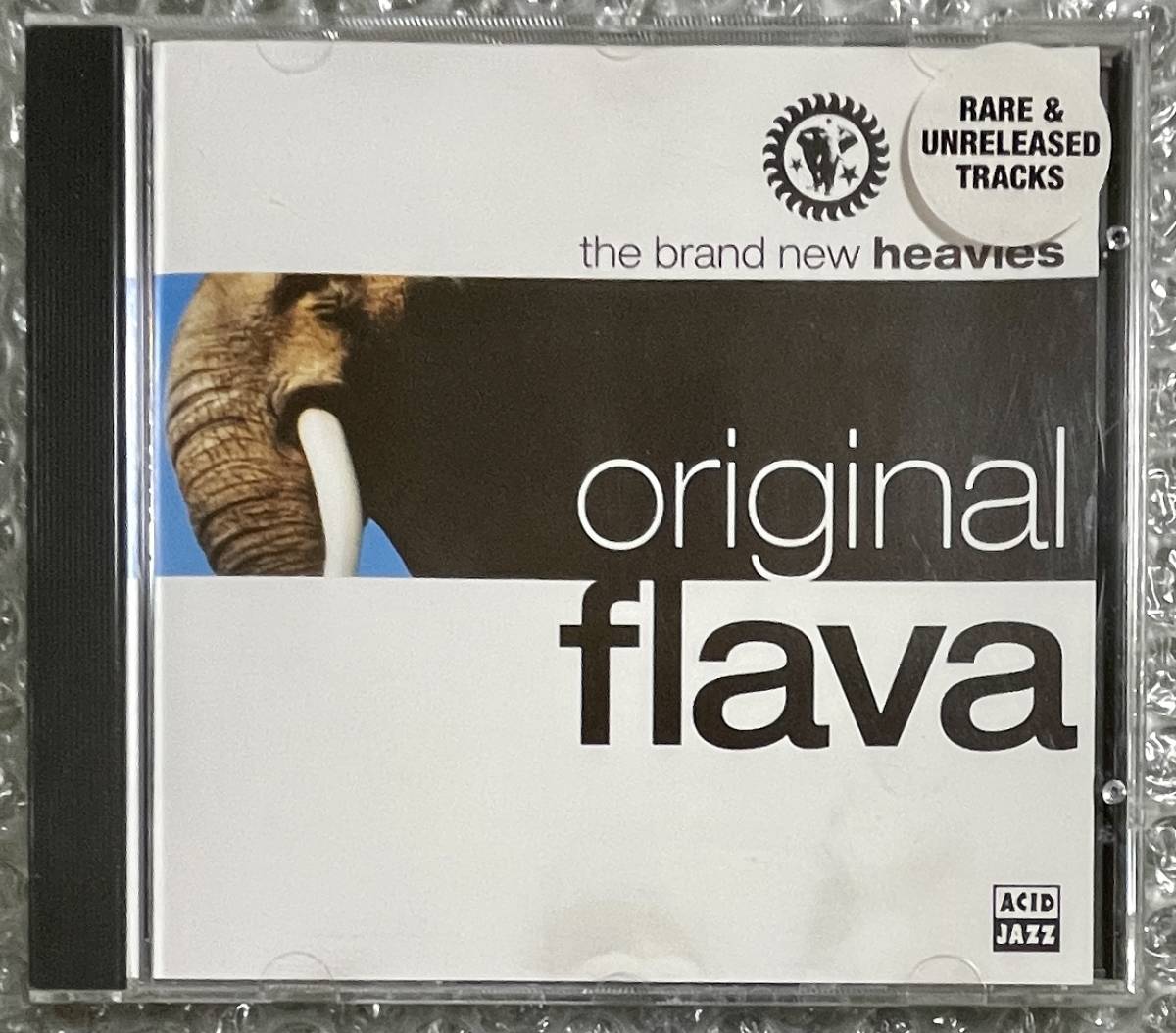 n68 The Brand New Heavies Original Flava Never Stop UKオリジナル 男性ボーカルバージョン収録 Acid Jazz UK Soul 中美品_画像1