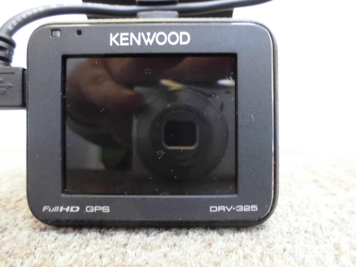 ☆　ケンウッド KENWOOD ドライブレコーダー DRV-325 FullHD 2.0インチ 動作確認済み 211215　☆_画像4