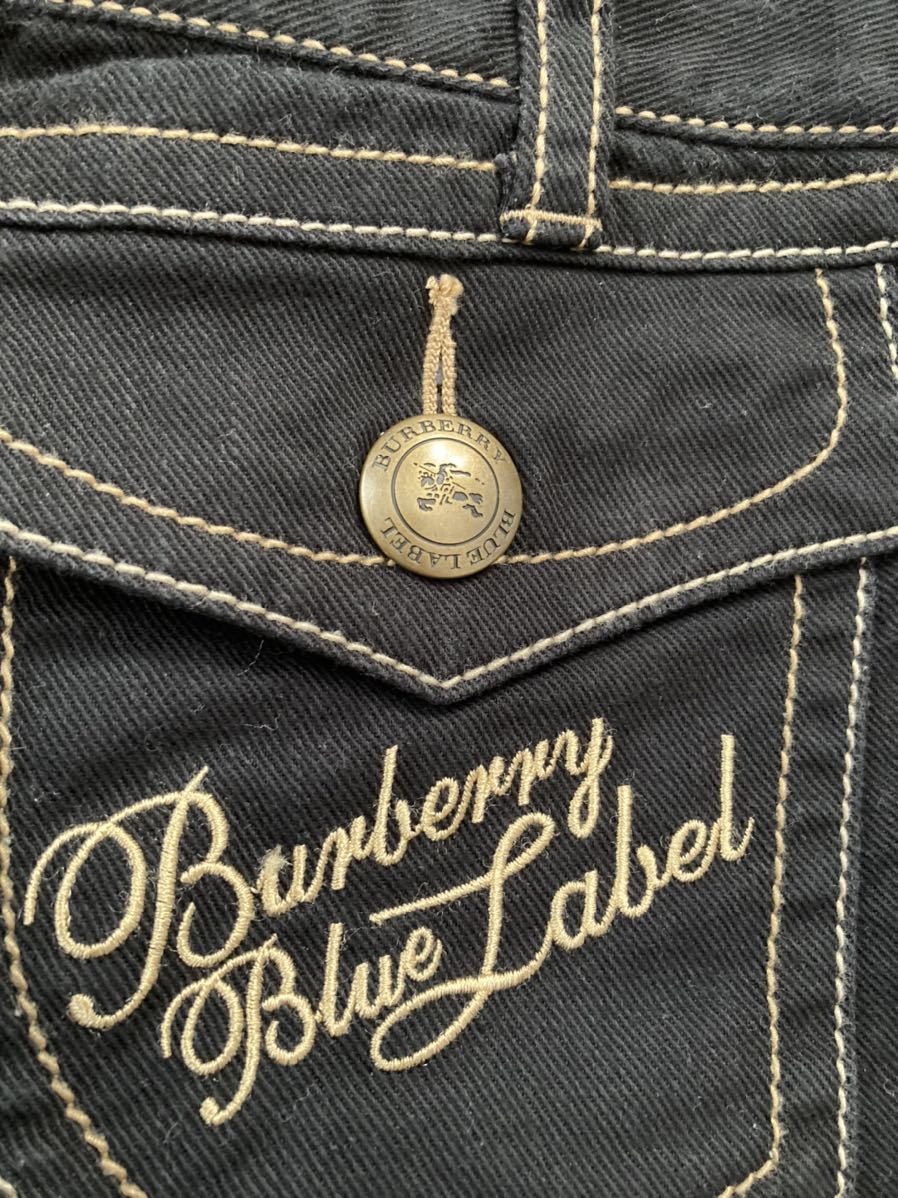  Burberry Blue Label Denim шорты 