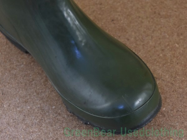 R374* Vintage [L.L. bean ] rain -tsu is good taste green lady's W8 24cm