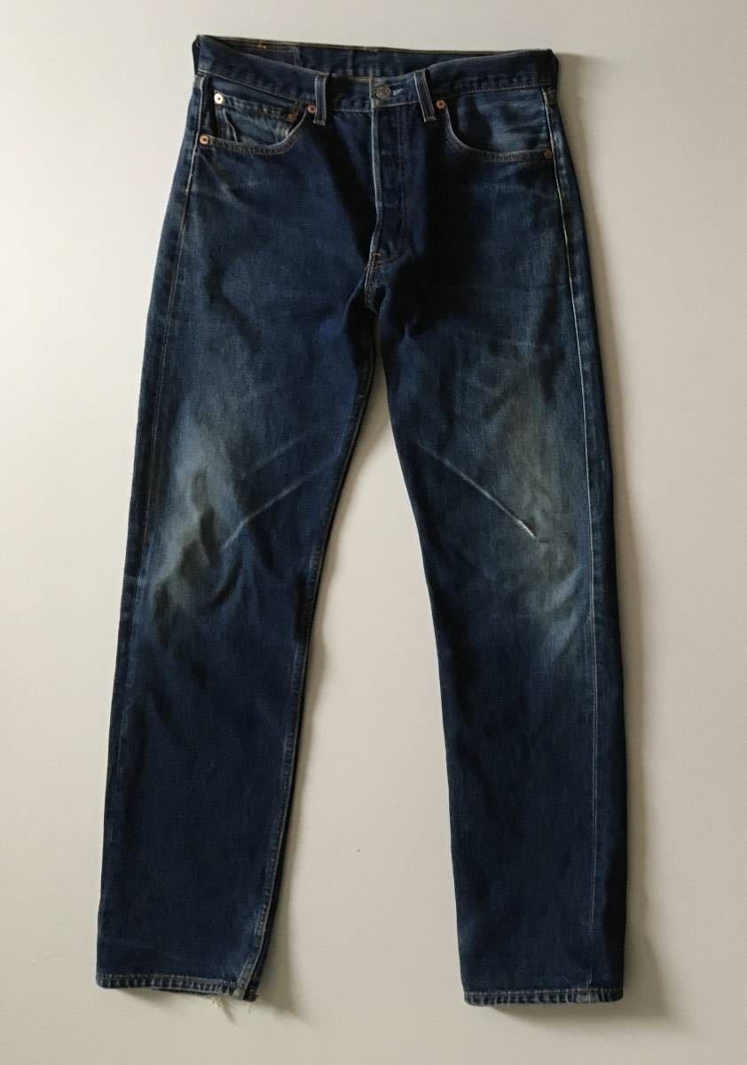 希少！ USA製 Levi's 501XX レギュラー デニム 2001年製 553刻印 インディゴ ビンテージ アメリカ製 501 MADE IN USA 555 LEVI'S 90s 00s