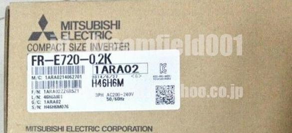 新品【東京発☆可】MITSUBISHI/三菱電機 FR-E720-0.2K 3個セット【6