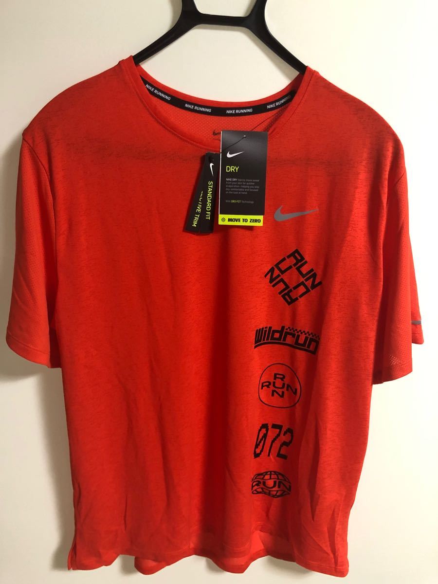 お値下げ！NIKE ナイキ Tシャツ 赤 新品 - エクササイズ