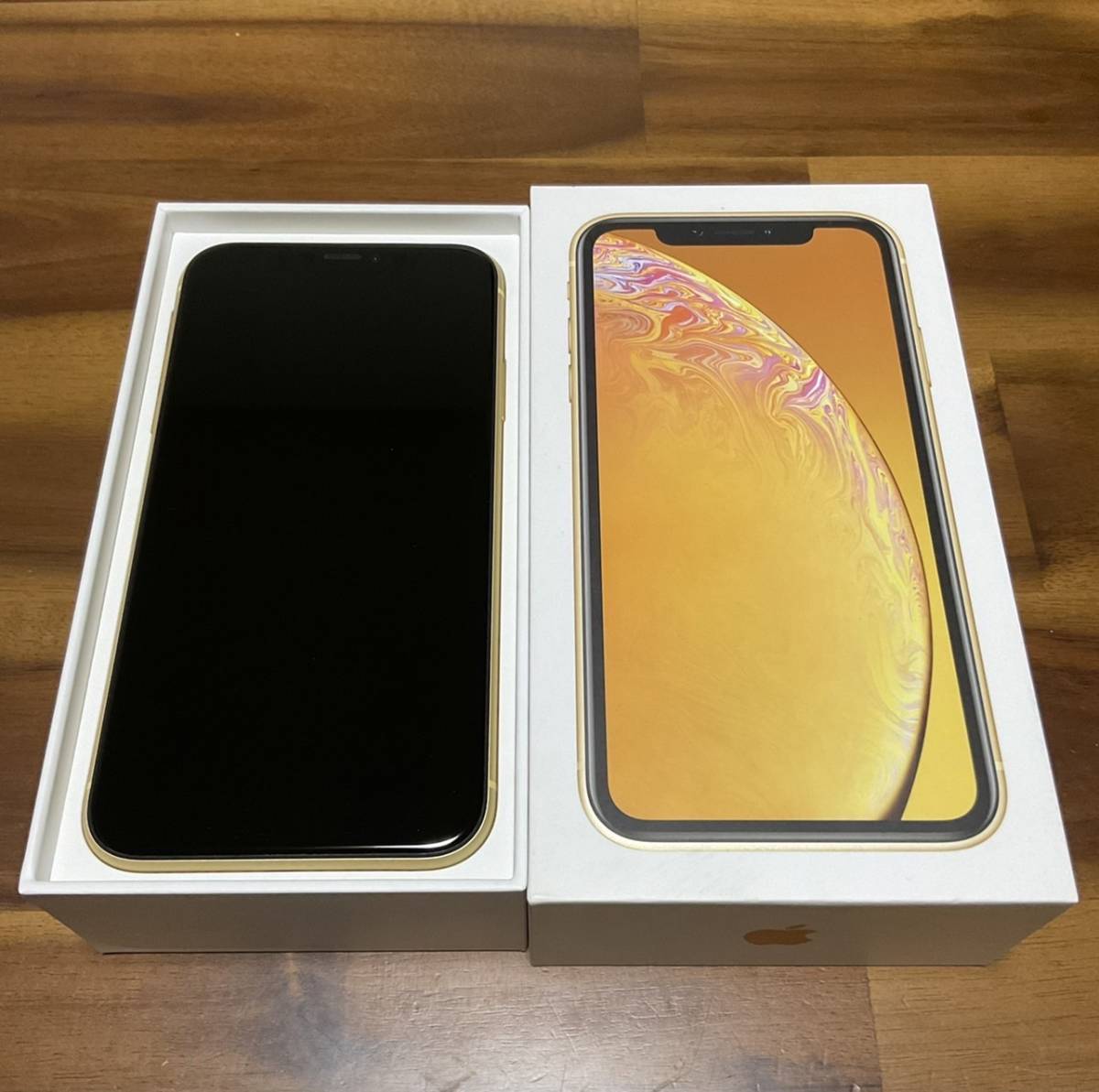 iPhoneXR 64GB 黄 yellow SIM フリー版 ネットワーク判定○ バッテリー88% www.falconofs.com