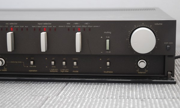 ☆【 テクニクス / Technics ステレオプリアンプ SU-A6 】コントロールアンプ 全段A級アンプ 1980年 当時100,000円 M04136_画像6